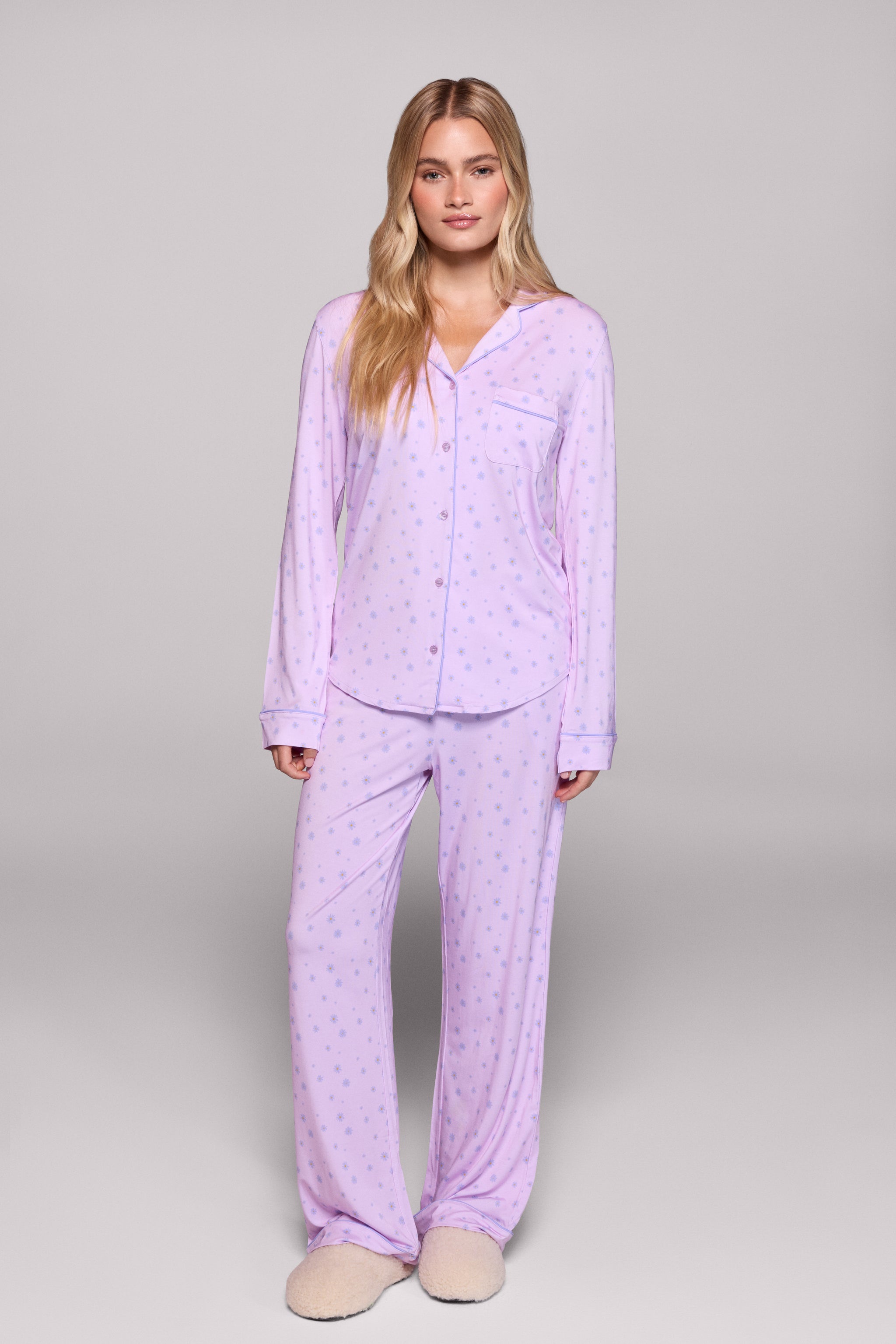 Lavender Pajamas – Crickle Daisy