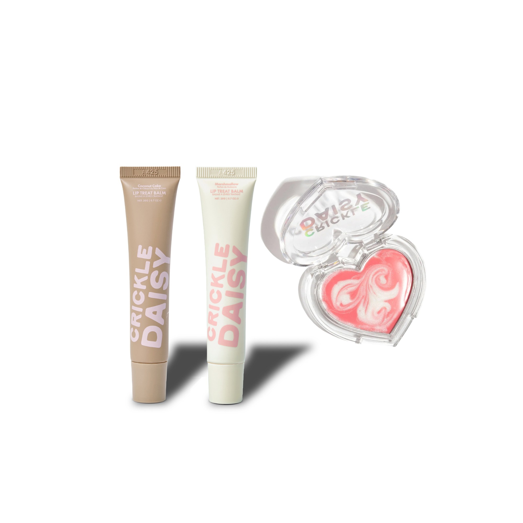 Triple Lip Treat Trio Coconut Cake Balms and Mask Set