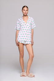 Palm Springs Sky Short Pajama Set