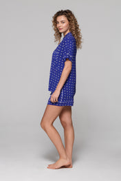 Meet Me in Mykonos Short Pajama Set