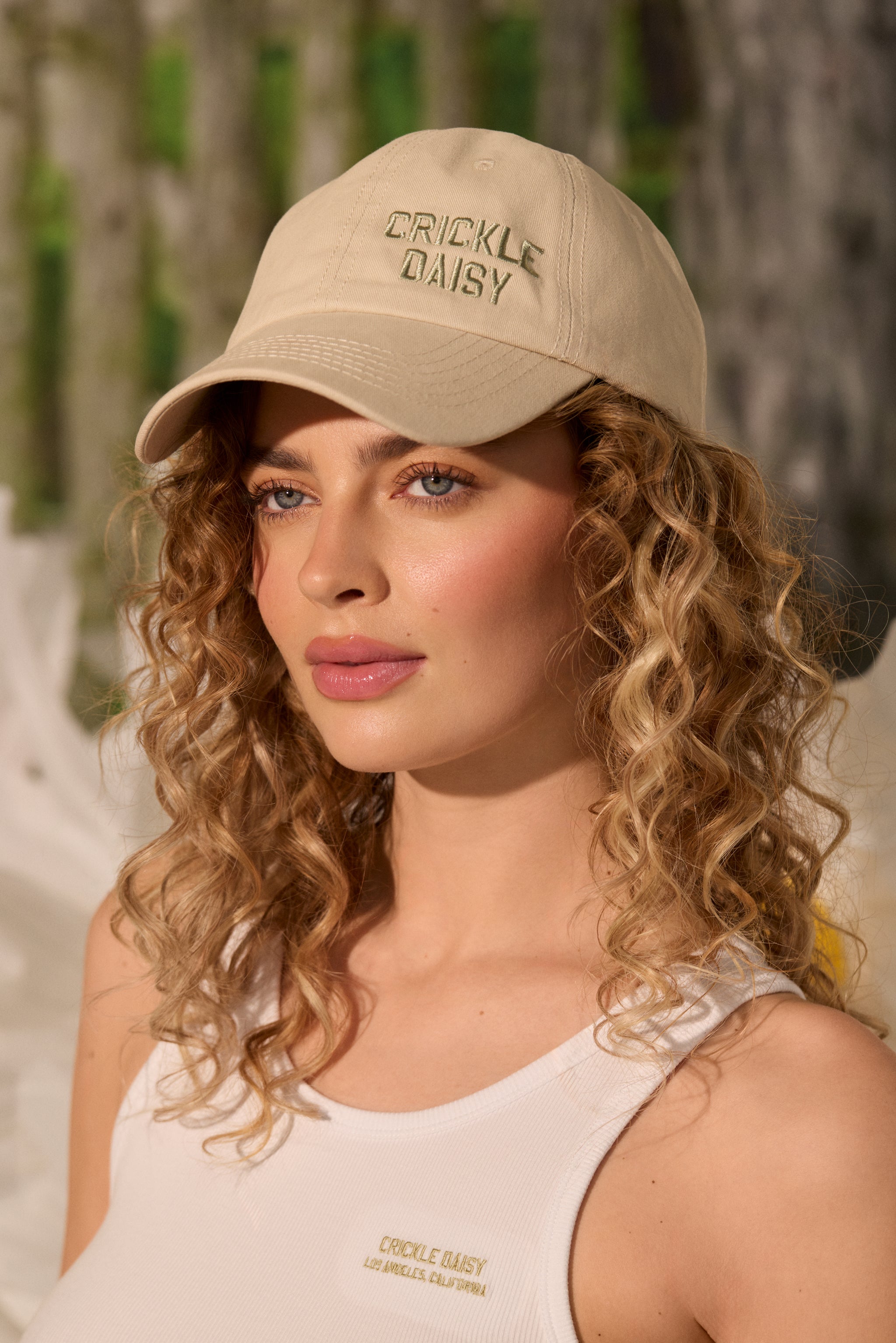 Crickle Daisy Cap