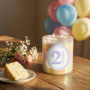 2 Sweet Candle- Birthday Cake Scented