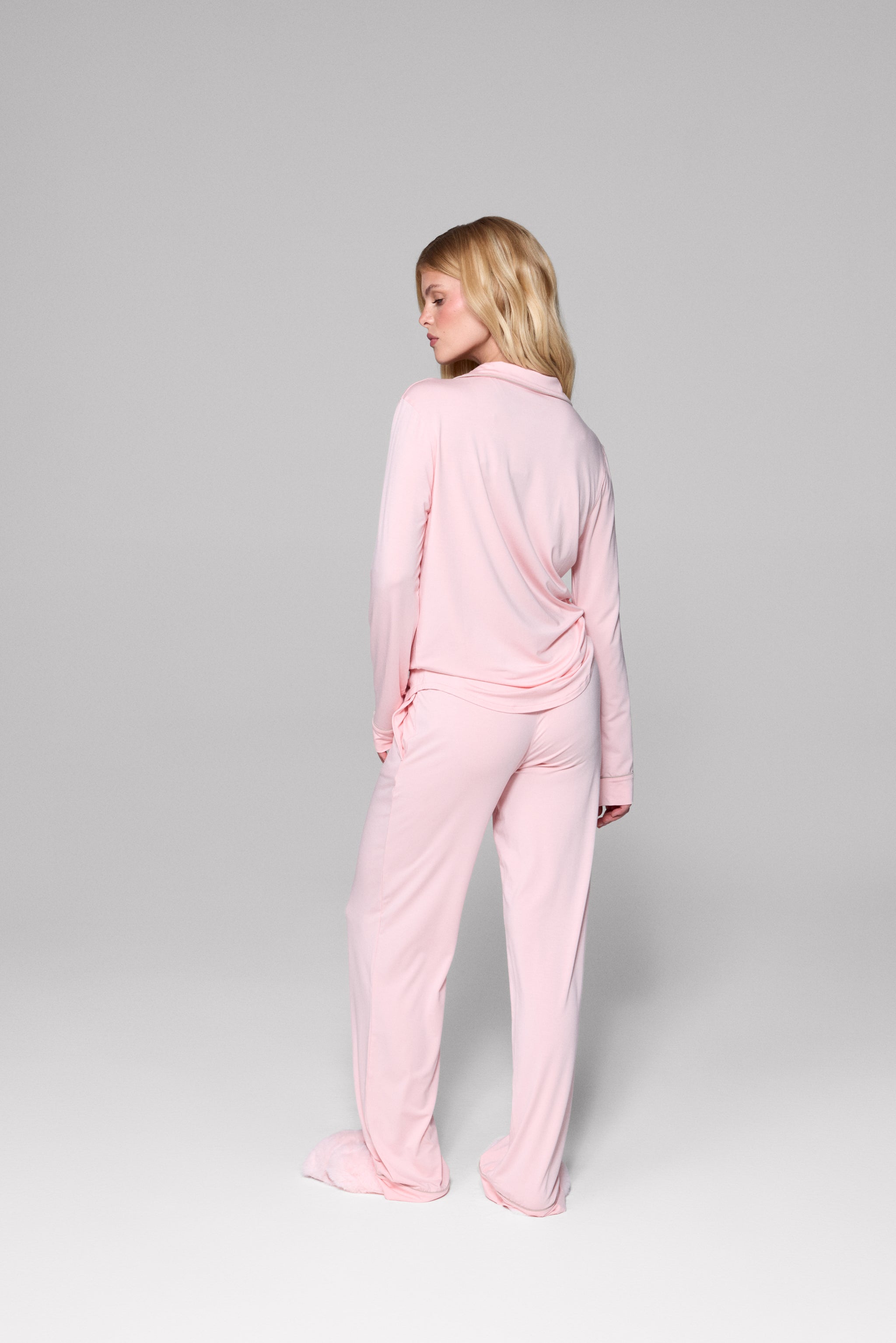 Pink Cloud Pajama Set