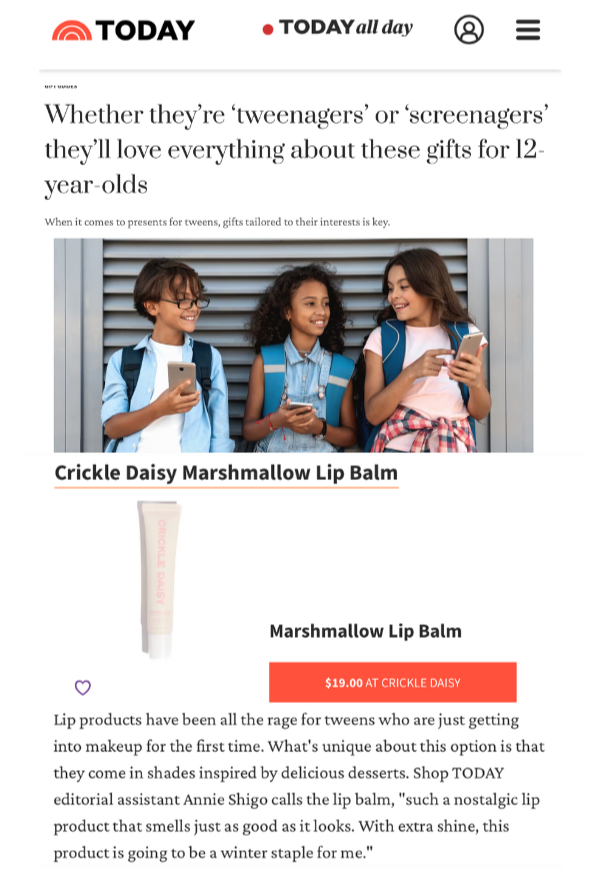 Today_Crickle_Daisy_in_the_press_best_holiday_gifts.png